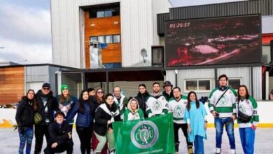 Photo of Se inauguró la temporada de la pista de hielo «Carlos Tachuela Oyarzún»