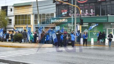Photo of ATE también se manifestó en Río Grande por la situación de OSEF