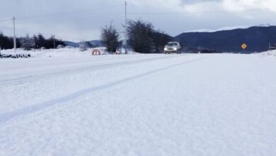Photo of Recomiendan transitar con precaución en la Ruta Nacional N°3 ante las nevadas registradas