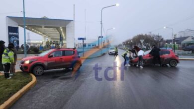 Photo of Choque en Belgrano y Elcano por la escarcha