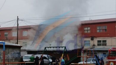Photo of Alerta por incendio en una panadería sita en un edificio de Chacra 2