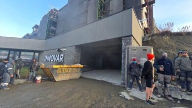 Photo of Principio de incendio en una obra en construcción en Ushuaia