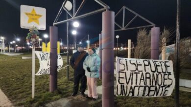 Photo of La familia Liquín se manifestó en el sitio de la tragedia para rechazar el fallo del Superior Tribunal