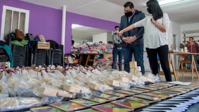 Photo of WALTER VUOTO VISITÓ A LOS VOLUNTARIOS Y VOLUNTARIAS QUE CONFECCIONARON LOS JUEGOS Y ROPA PARA LOS NIÑOS Y NIÑAS DE LA PROVINCIA