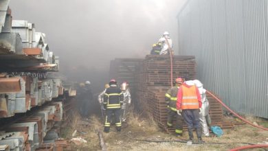 Photo of RÍO GRANDE DANTESCO INCENDIO SE DESATA EN EL PARQUE INDUSTRIAL