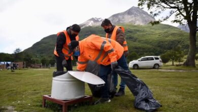 Photo of USHUAIA  TRABAJOS DE LIMPIEZA EN LOS CAMPING MUNICIPALES