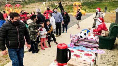 Photo of PAPÁ NOEL RECORRE LOS BARRIOS DE RÍO GRANDE PARA FESTEJAR CON LOS NIÑOS Y NIÑAS DE LA CIUDAD