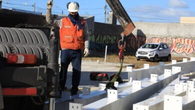 Photo of RÍO GRANDE SE MONTÓ LA ESTRUCTURA DE LO QUE SERÁ EL NUEVO GIMNASIO DE ARTES MARCIALES Y DEPORTES DE CONTACTO MUNICIPAL