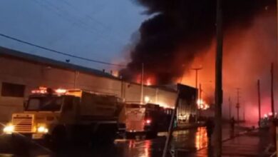 Photo of INCENDIO Y DESTRUCCIÓN TOTAL DE LA FABRICA TEXTIL AUSTRALTEX