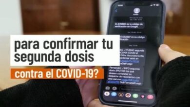 Photo of SE  INICIÓ LA CAMPAÑA DE MENSAJE DE TEXTO PARA ASIGNAR TURNOS A LA SEGUNDA DOSIS DE LA VACUNA CONTRA EL COVID-19