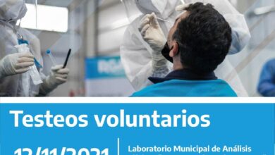 Photo of OPERATIVO CUIDAR: MAÑANA EL MUNICIPIO REALIZARÁ TESTEOS EN EL LABORATORIO MUNICIPAL