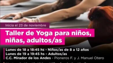 Photo of TALLER DE YOGA PARA NIÑOS, NIÑAS Y ADULTOS