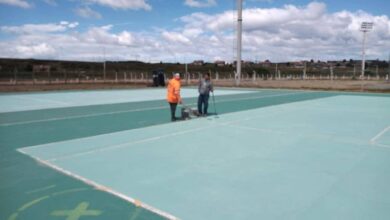 Photo of RENOVACIÓN DE REDES EN LAS CANCHAS DE TENIS MUNICIPALES DE USHUAIA