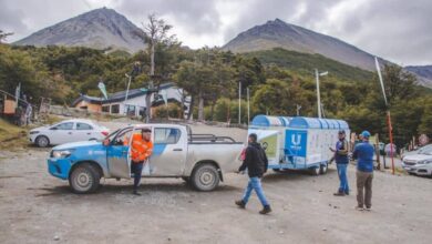 Photo of USHUAIA AMBIENTAL EL PUNTO VERDE MÓVIL ACOMPAÑÓ LA CARRERA DE MONTAÑA USHUAIA ULTRA TRAIL