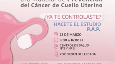 Photo of JORNADA DE PAPS PARA PREVENIR EL CÁNCER DE CUELLO UTERINO