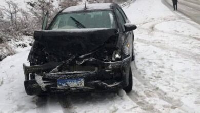 Photo of PRIMERAS NEVADAS, ACCIDENTE EN LA RUTA 3 DE CARÁCTER LEVE