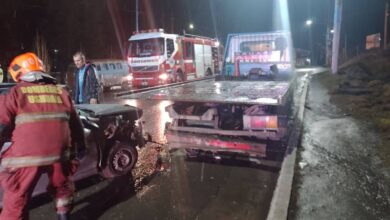 Photo of TREMENDO IMPACTO CONTRA UNA GRÚA ESTACIONADA, UNO DE LOS OCUPANTES TERMINO EN TERAPIA INTENSIVA