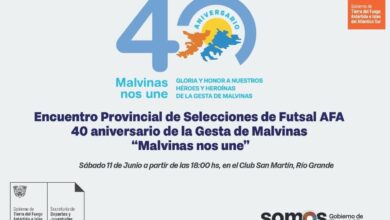 Photo of ENCUENTRO PROVINCIAL DE SELECCIONES DE FUTSAL “MALVINAS NOS UNE”