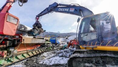 Photo of SE COMPACTARAN  MÁS DE 300 TONELADAS DE CHATARRA EN USHUAIA