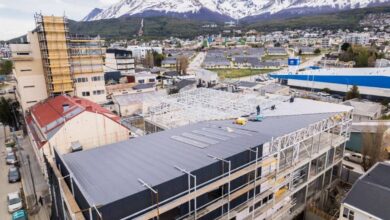 Photo of OBRAS PÚBLICAS AVANZA CON EL TECHADO DEL CENTRO DE REHABILITACIÓN USHUAIA