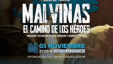 Photo of SE REALIZARÁ FUNCIÓN INCLUSIVA DE LA OBRA TEATRAL “MALVINAS, EL CAMINO DE LOS HÉROES”