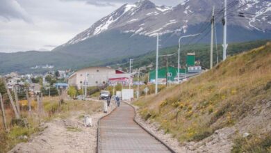 Photo of ALCANZA EL 43% DE AVANCE DE OBRA LA BICISENDA ‘PENSAR MALVINAS’ EN USHUAIA