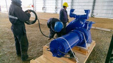 Photo of RÍO GRANDE: SE RECIBIERON LAS BOMBAS QUE IMPULSARÁN LOS EFLUENTES HACIA LA NUEVA PLANTA DE PRETRATAMIENTO