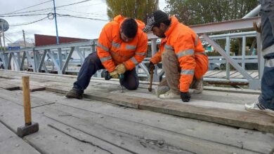 Photo of SE REPARÓ EL PUENTE SOBRE EL ARROYO BUENA ESPERANZA DE CALLE MARCOS ZAR