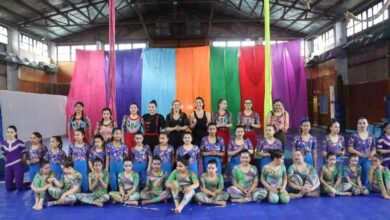 Photo of LA ESCUELA DE ACROTELA DEL INSTITUTO MUNICIPAL DE DEPORTES DE USHUAIA CERRÓ EL AÑO CON UNA EXHIBICIÓN