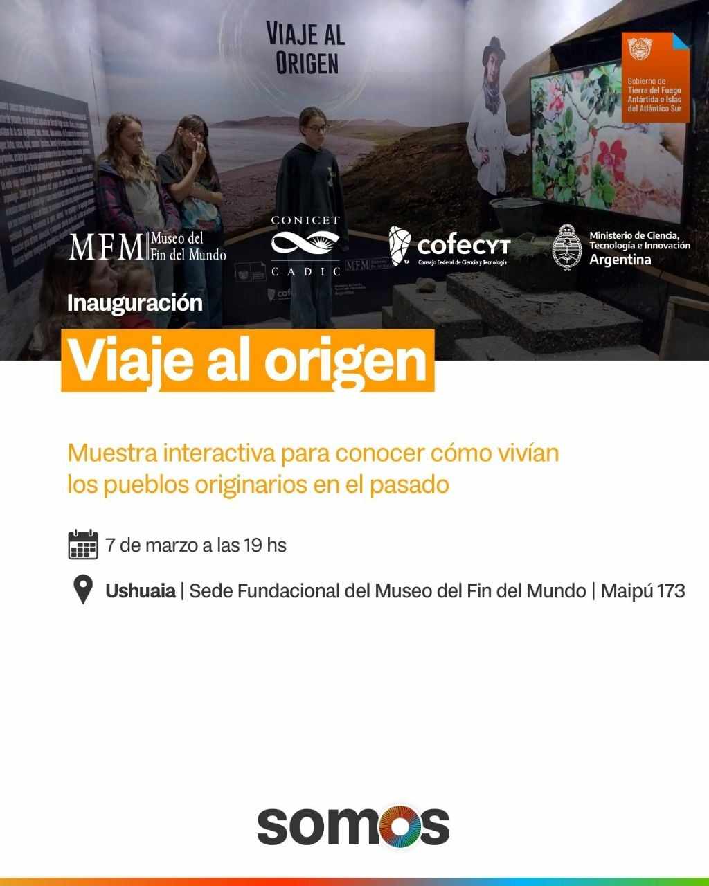 Photo of EL MUSEO DEL FIN DEL MUNDO INAUGURA LA MUESTRA INTERACTIVA “VIAJE AL ORIGEN”