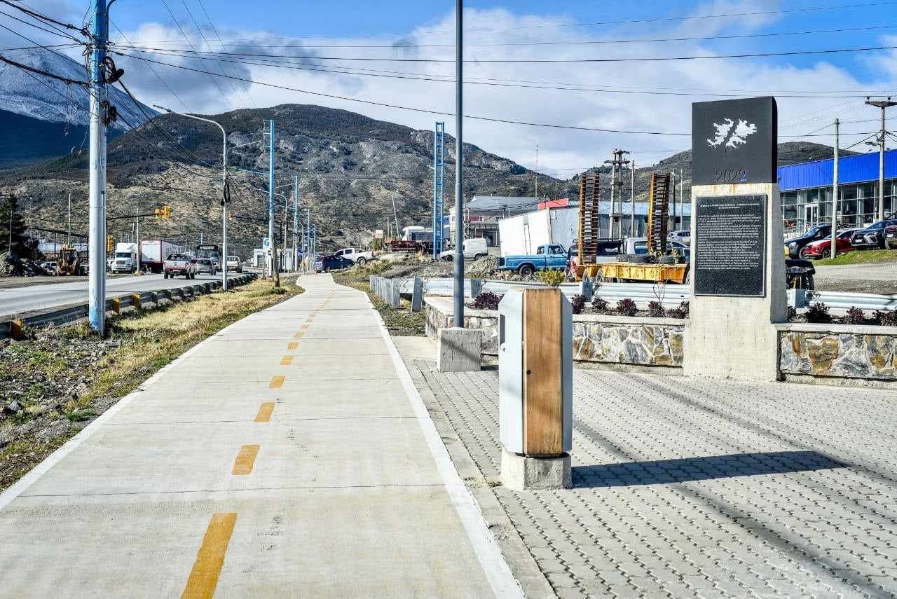 Photo of USHUAIA SE INAUGURA LA BICISENDA ‘PENSAR MALVINAS’