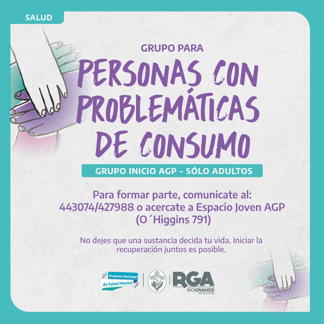 Photo of Grupo inicio AGP para personas con problemáticas de consumo