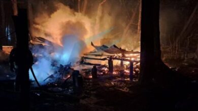 Photo of Una vivienda fue consumida por el fuego en el barrio Dos Banderas