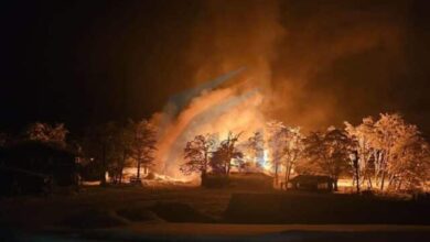 Photo of Incendio en el complejo invernal “Las Cotorras”