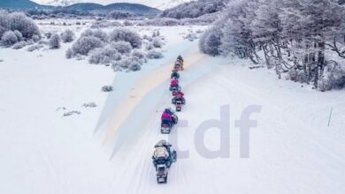 Photo of Trágico accidente de una moto de nieve contra un árbol en el centro invernal Las Cotorras