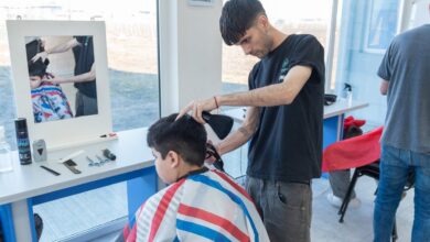 Photo of Se realizaron cortes de cabello gratuitos para niñas, niños y adolescentes