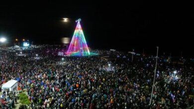 Photo of El encendido del árbol navideño fue declarado fiesta de la ciudad para potenciarla a nivel regional