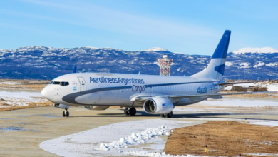 Photo of Operó por primera vez un avión de cargas de Aerolíneas Argentinas en Ushuaia