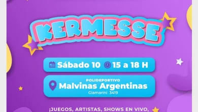 Photo of Este sábado se viene la Gran Kermesse en el barrio Malvinas Argentinas