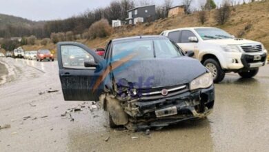 Photo of Violento choque en Ushuaia con una persona trasladada al Hospital