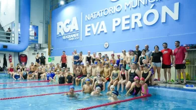 Photo of Con deportistas de toda la provincia comenzó en Río Grande el Campus de Natación