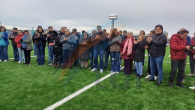 Photo of Reinauguración de la cancha del Centro Deportivo Municipal, “que sea un lugar de encuentro”