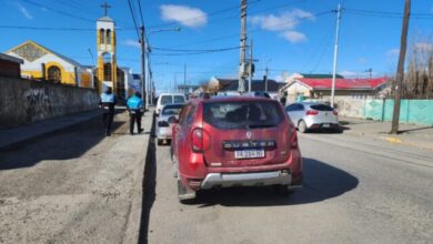 Photo of Choque en cadena en la zona centrica de Río Grande