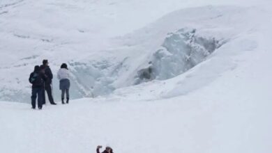 Photo of Solicitan no ingresar a las cuevas de hielo ubicadas en el Sendero Glaciar Vinciguerra