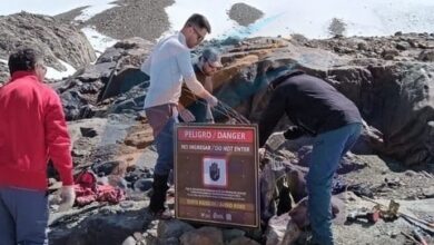 Photo of Recuerdan la prohibición de ingreso a las cuevas de hielo del Vinciguerra