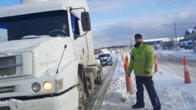 Photo of Alertan que hay acumulación de nieve en la Ruta 3