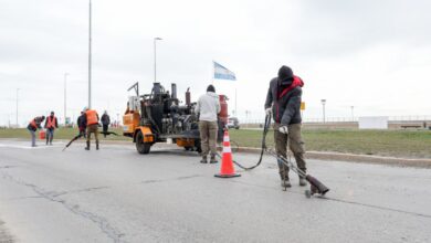 Photo of El Municipio avanza en la transformación de la Av. Héroes de Malvinas