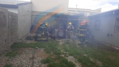 Photo of Principio de incendio en un galpón por el fuego de un asado mal apagado