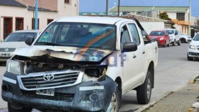 Photo of Principio de incendio en una camioneta que estaba estacionada