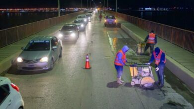 Photo of Continúan los trabajos en el Puente Mosconi